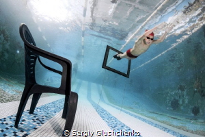 On the pool's bottom by Sergiy Glushchenko 